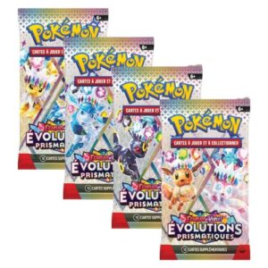 artset ev8.5 évolutions prismatiques 4 boosters